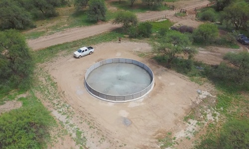 Reservorios, tanques australianos y redes de incendio